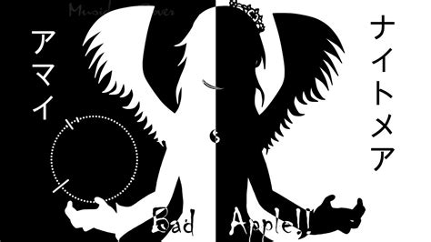box cover touhou project bad apple youtube
