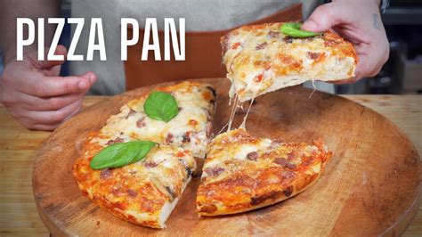 Pizza P Te Epaisse Croustillante Et Moelleuse Pizza Pan Is Love