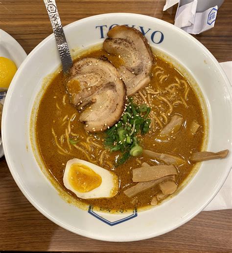 Spicy Curry Ramen From Rakkan Ramen Dining And Cooking