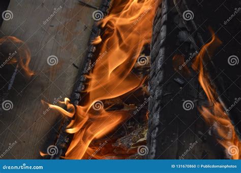 Flame Orange Fire Geological Phenomenon Picture Image 131670860