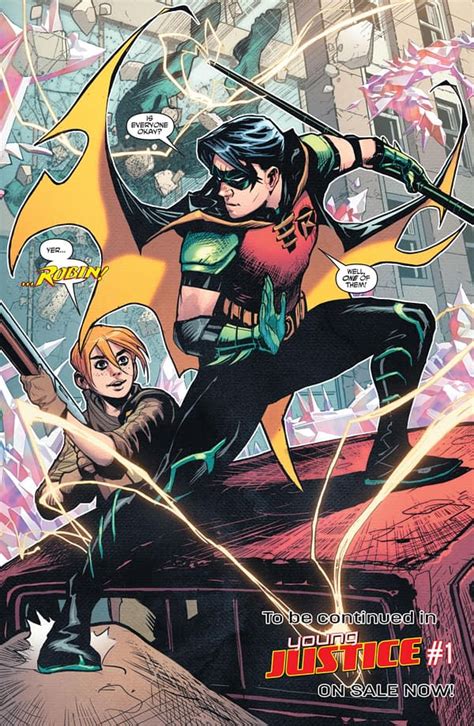 What Future For Damian Wayne as Robin Now? Young Justice #1 Preview