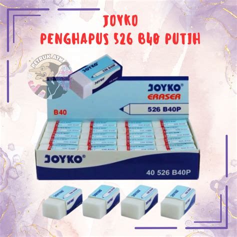 Jual Pcs Eraser Penghapus Joyko Putih Kecil B P Putih