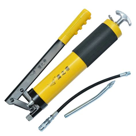 Hand Operated Grease Gun Heavy Duty Single Pump Pressure Psi