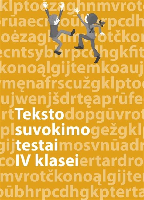 Lietuvi Kalbos Teksto Suvokimo Testai Klasei Serij