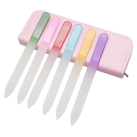 Glass Nail File Set Crystal Nail File And Buffers Nail Shiner