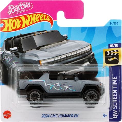 2024 GMC Hummer EV HW Screen Time Grå Hot Wheels