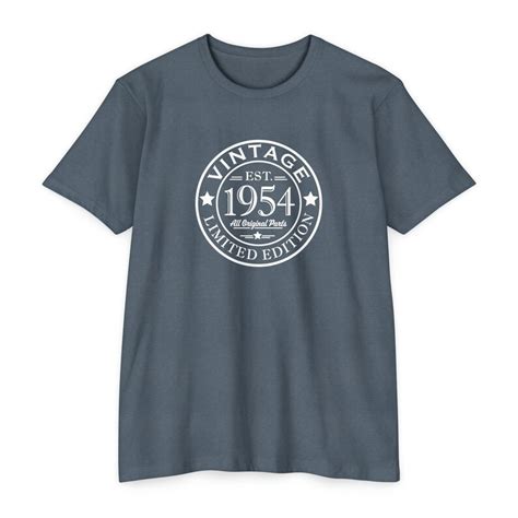 70th Birthday Shirt 1954 Birthday Shirt Vintage 1954 Birthday Aged To Perfection Retro