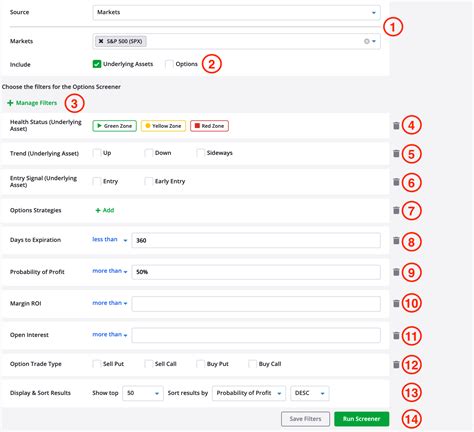 Trade Options Screener Tradesmith