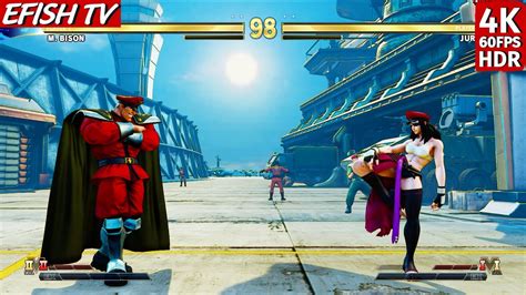 M Bison Vs Juri Hardest Ai Street Fighter V Youtube