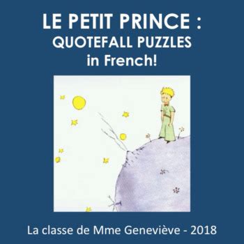 LE PETIT PRINCE jeux de phrases secrètes by La classe de Mme Genevieve