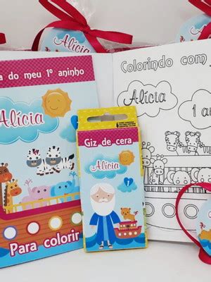 Lembrancinhas criativas arca de nóe rosa Compre Produtos