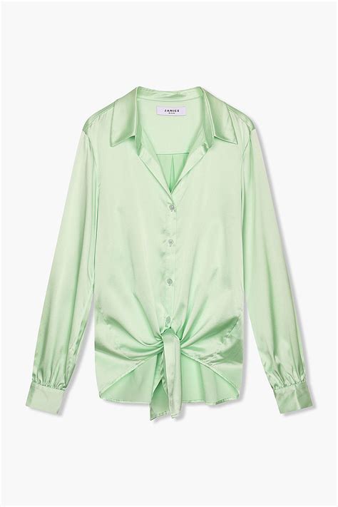 Zijden Blouse Dames Bobby Off White Shop Zijde Bij Janice