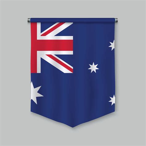 pennant with flag 10993297 Vector Art at Vecteezy