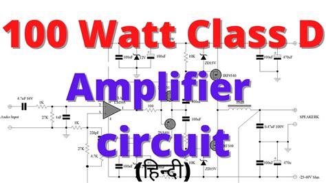 Class D Amplifier Class D Amp Class D Power Amplifier Class D Audio Amplifier Youtube