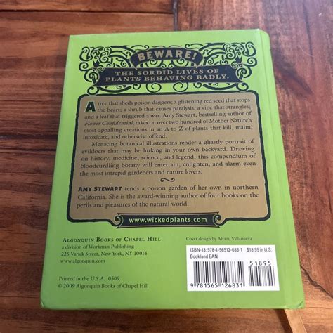 Wicked Plants By Amy Stewart Hardcover Pangobooks