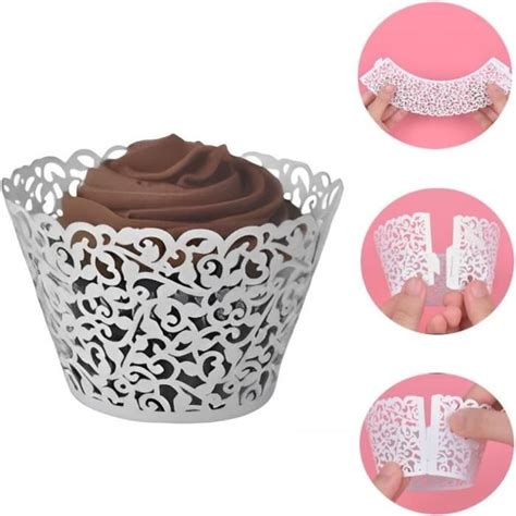 Caissettes À Cupcakes 50 Pièces En Papier Sulfurisé Pour Muffins Et