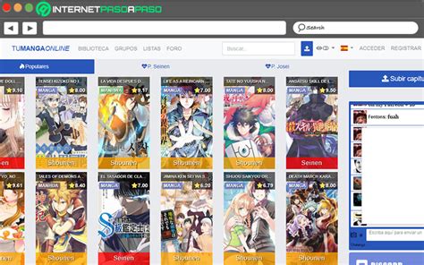 What Are The Best Websites To Read Manga Online For Free In Spanish Or