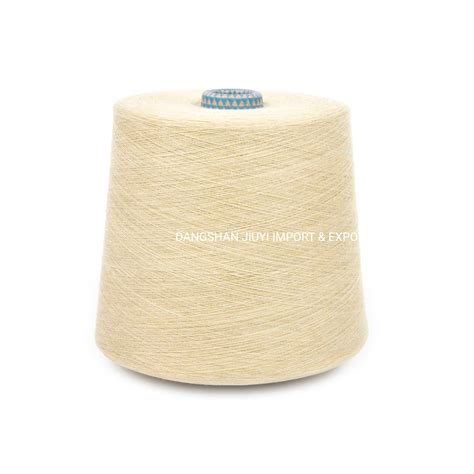 Cotton And Polyester Blended Tc Cvc Melange Yarn Knitting Weaving