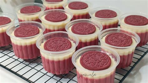 Si Merah Cantik Puding Redvelvet Oreo Vla Keju Anti Ribet Dan Dijamin