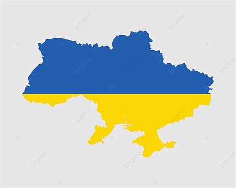 Ukraine Map Flag Land Flag Sign Vector Land Flag Sign Png And Vector