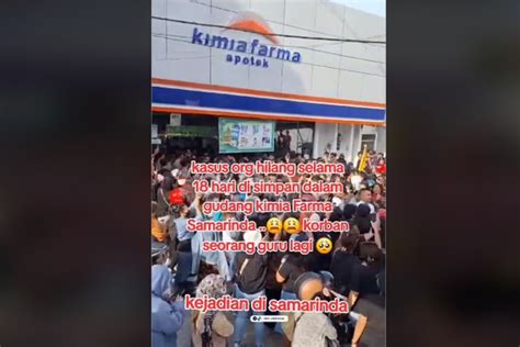 Foto Kasus Penemuan Jenazah Wanita Di Gudang Apotek Samarinda Kimia