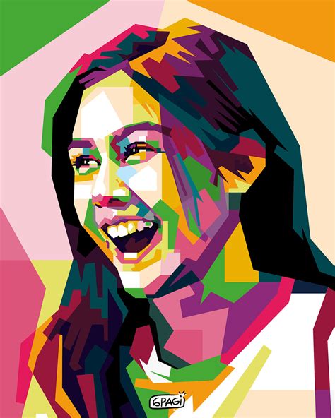 Wedha S Pop Art Portrait 2018 Collection Behance