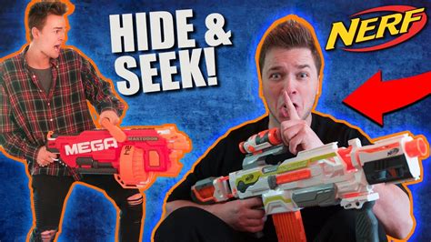 Extreme Nerf Hide And Seek Challenge Nerf War Youtube