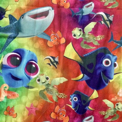 Finding Nemo Fabric Etsy