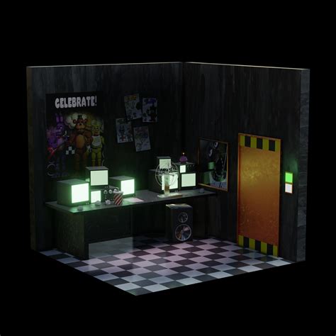 Fnaf Map 3d Model Shop Cheapest Brunofugaadvbr