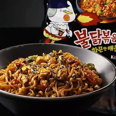Hot Chicken Flavor Ramen Bagged Instant Noodles Snack Korean Turkey