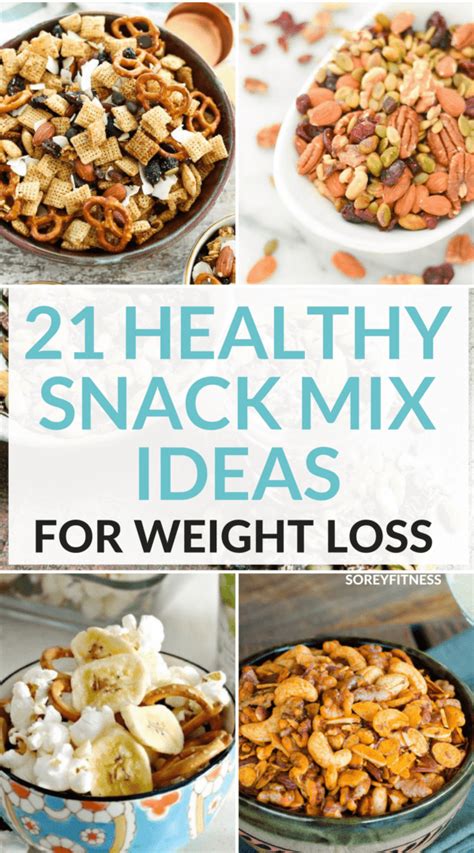 21 Healthy Snack Mix Recipes For Weight Loss (Low Calorie)