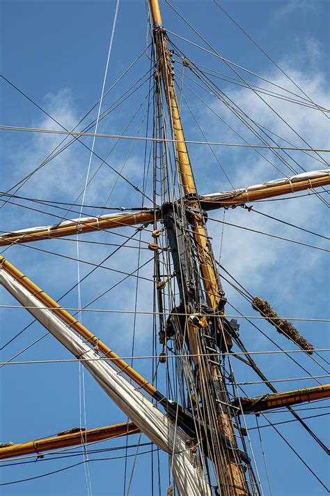 Tall Ship Mast Photograph By Dale Kincaid Pixels