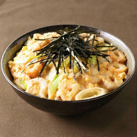 簡単 ちくわとネギの木の葉丼 作り方・レシピ クラシル