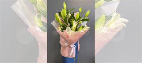 Монобукет из лилий купить в Красноярске | Товары для дома и дачи | Авито