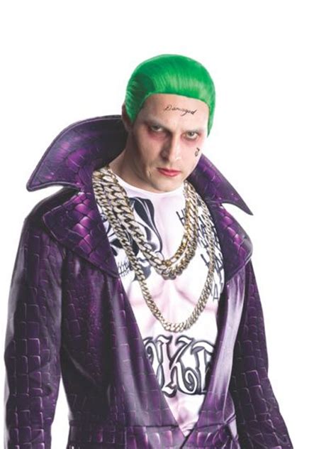 The Joker Costume Jared Leto Playing Him In The Suicide Squad Movie