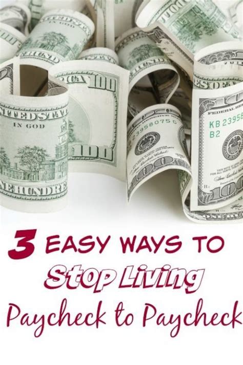 How To Stop Living Paycheck To Paycheck And The Real Reason You Are