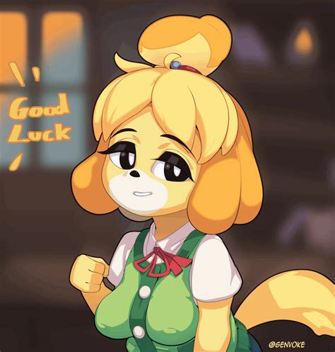 Isabelle Good Luck By Lewdgenvoke On Newgrounds