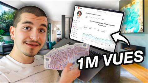 Combien Rapporte 1 Million De Vue Sur Youtube Portail Parisien