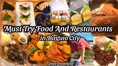 Must Try Food Restaurants In Baguio City Eat Travelgal YouTube