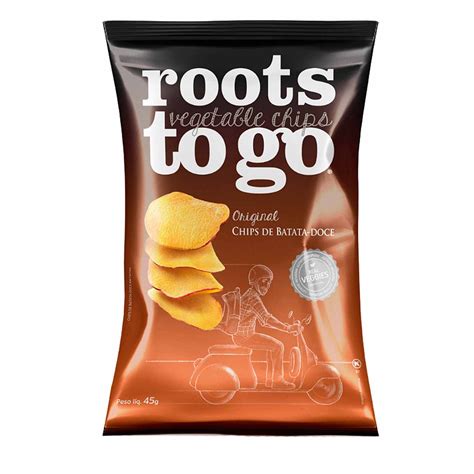 Batata Doce Chips Roots To Go 45g Shopee Brasil