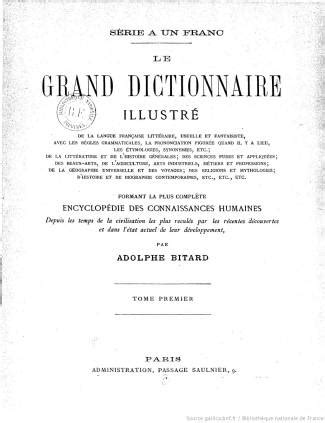 Catalogue Rouge Le Grand Dictionnaire Illustr De La Langue Fran Aise