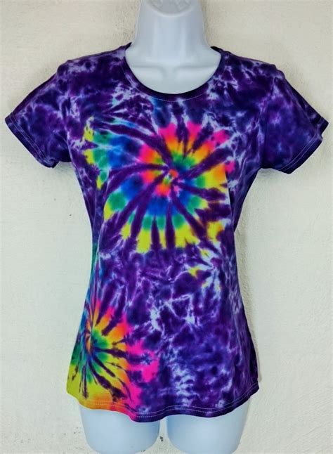 Womens T Shirt Tie Dye T Shirt Womens Tie Dye