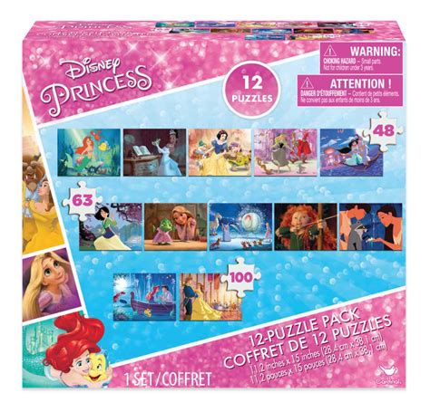 Disney Princess Pack Of Puzzles Toys R Us Canada