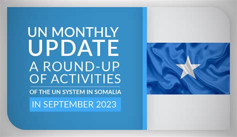 A round-up of activities of the UN system in Somalia in September 2023 ...