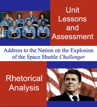 Reagan Challenger Disaster Speech Unit by Teacher's Muse | TpT