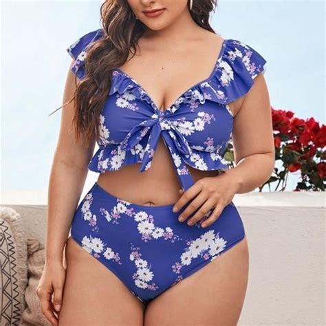 Femme Maillot De Bain 2 Pièces Sexy Push Up Tankini Amincissante Slim Taille Haute Bikini