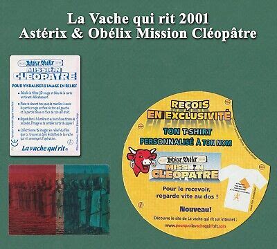 La Vache Qui Rit Ast Rix Ob Lix Mission Cl Op Tre Image En