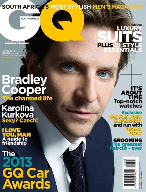 GQ South Africa June 2013 Digital Gq Magazine Front Cover Most