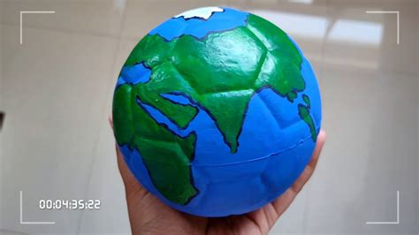 How To Make A Globe Earth 🌎 How To Make Very Easy Earth Globe Using