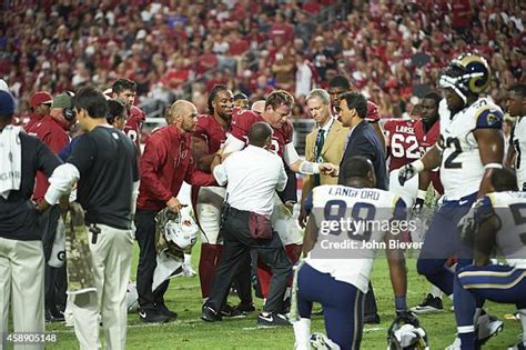 Carson Palmer Injury Photos and Premium High Res Pictures - Getty Images